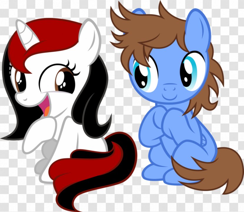 Pony Horse Stereo Hearts Commission - Flower Transparent PNG