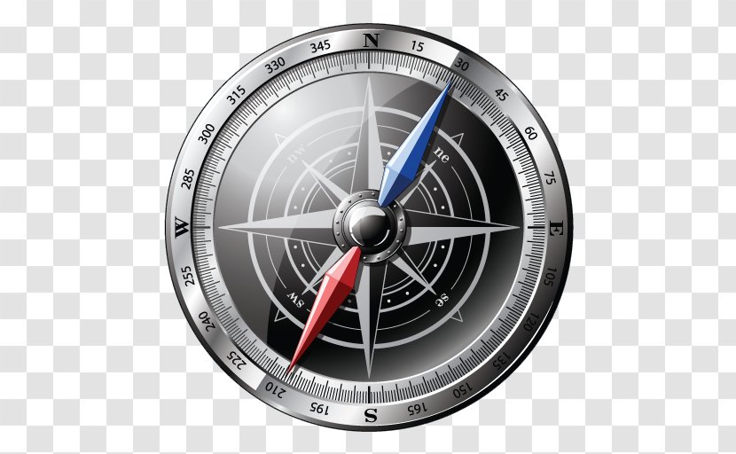 Golden Compass - Cardinal Direction Transparent PNG