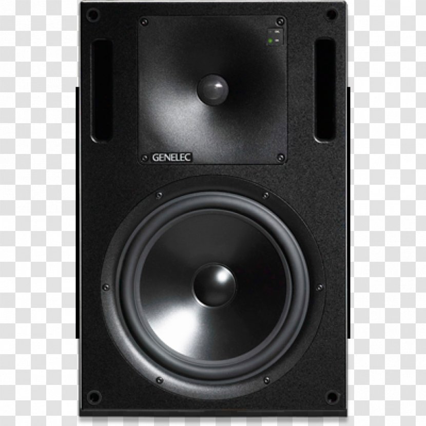 Studio Monitor Genelec Loudspeaker Audio Recording - Technology - Monitors Transparent PNG