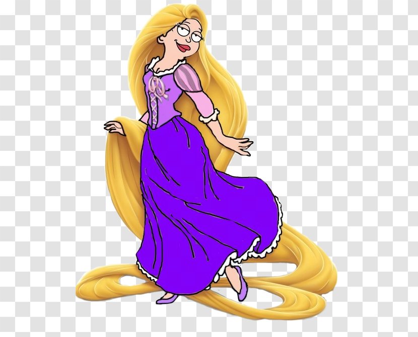 Rapunzel Disney Princess Tangled: The Video Game Clip Art - Silhouette - Francine Smith Transparent PNG