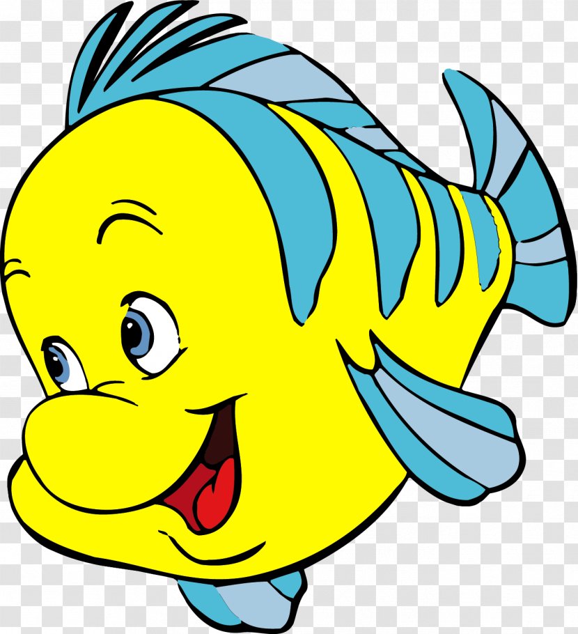 Fish Blog Clip Art - Yellow - Flirty Transparent PNG