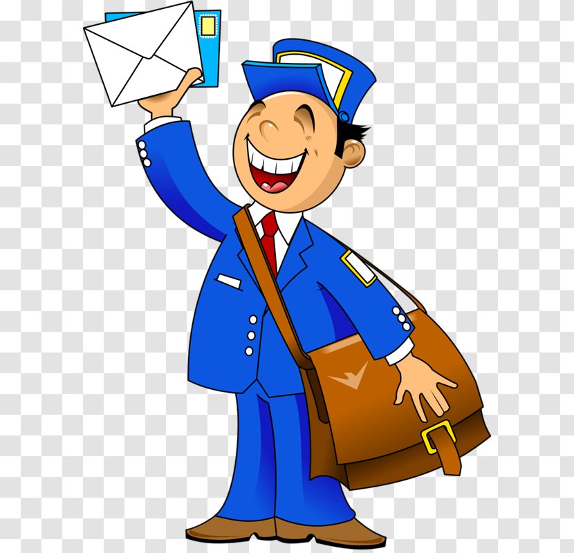 Mail Carrier Clip Art - Fictional Character - Postman Transparent PNG