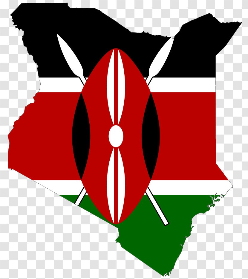 Flag Of Kenya Flags The World Map - United Kingdom Transparent PNG