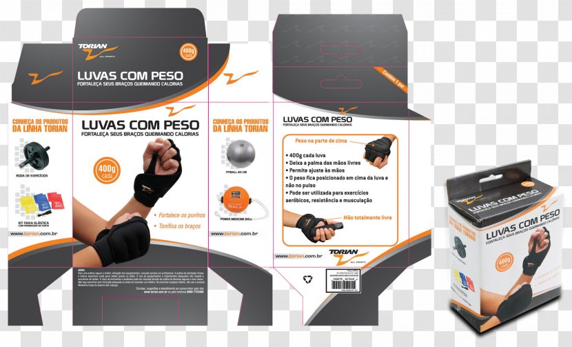 Packaging And Labeling Glove Conditionnement - Advertising - Peso Transparent PNG