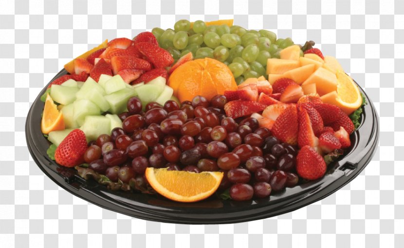 Fruit Salad Platter Tray Cheese - Vegetarian Food Transparent PNG