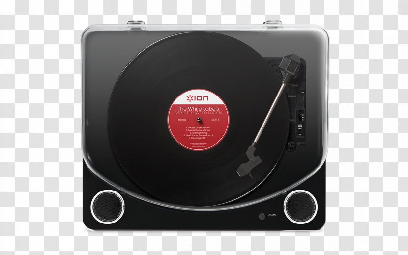 Digital Audio Phonograph Record LP ION - Turntable Transparent PNG