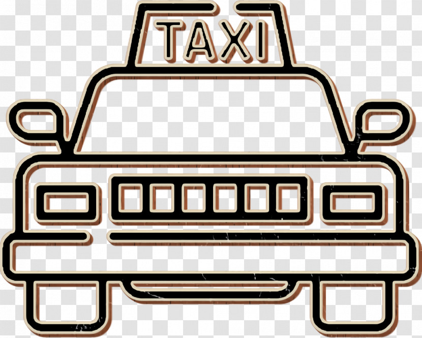 Travel & Places Emoticons Icon Taxi Icon Transparent PNG