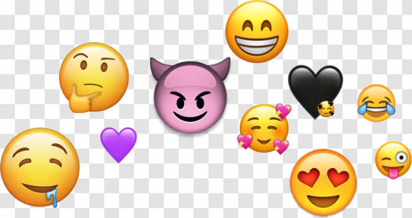Heart Emoji Background - Image Editing - Happy Smile Transparent PNG