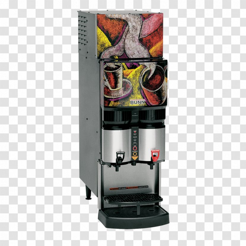 Coffeemaker Cafe Bunn-O-Matic Corporation Brewed Coffee - Cappuccino Transparent PNG