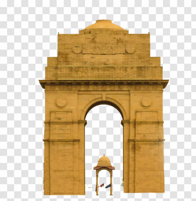 India Gate Qutb Minar Noida Old Delhi Agra - Hotel - Travel Transparent PNG