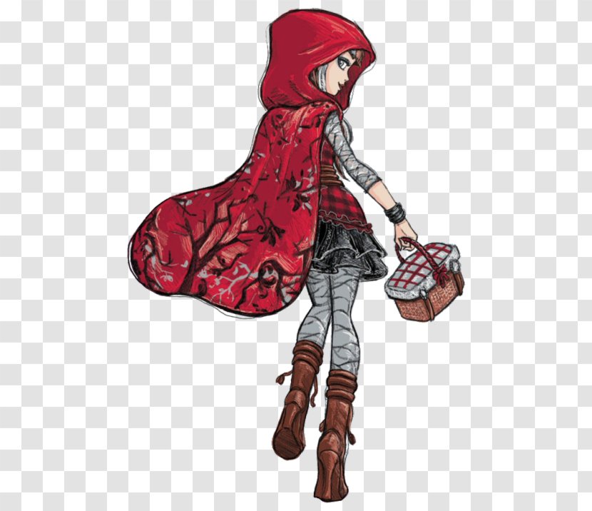 Little Red Riding Hood Character Ever After High Fiction Monster - Ramona - School Transparent PNG