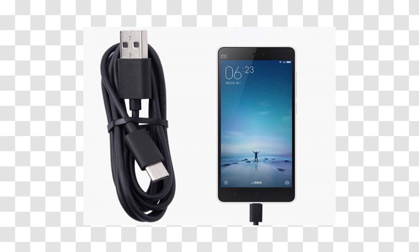 Battery Charger USB-C Mobile Phones Data Cable - Xiaomi - USB Transparent PNG