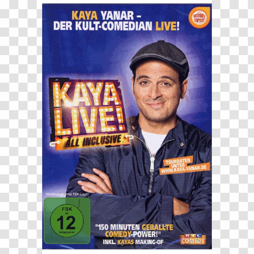 Kaya Yanar Germany DVD Film Television - Dvdvideo - All Included Transparent PNG