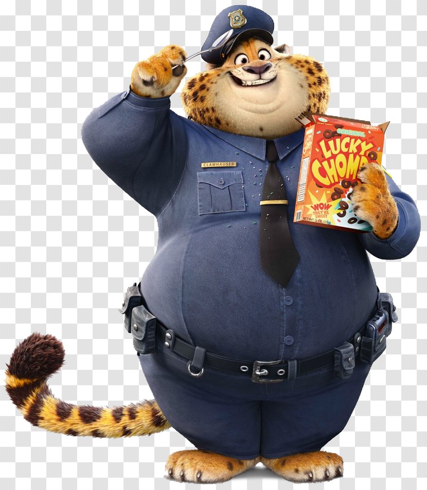 Officer Clawhauser Lt. Judy Hopps Chief Bogo Nick Wilde Character - Pixar - Crossy Road Transparent PNG