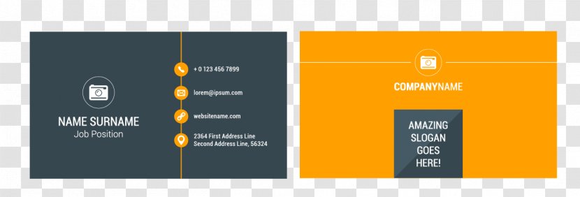 Paper Business Cards Visiting Card - Simple Transparent PNG