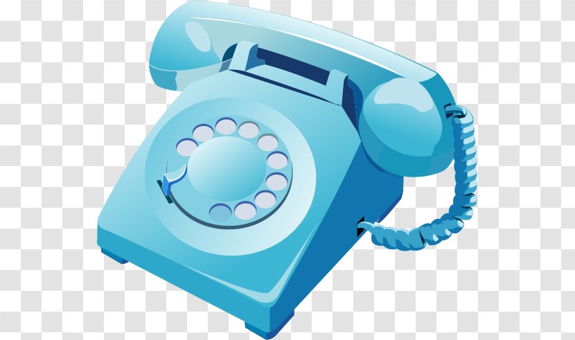Telephone Blue Vecteur - Aqua - Phone Transparent PNG