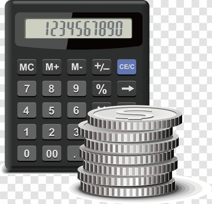 Accounting Calculator Accountant Birmingham Water Works - Computer Graphics - Vector Transparent PNG