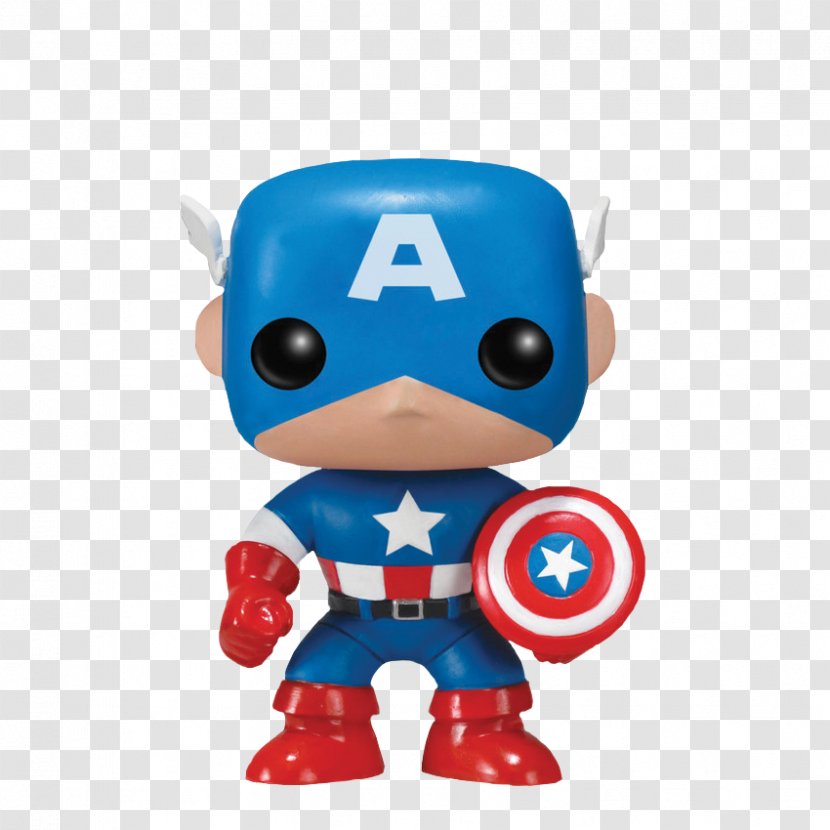 Captain America Funko Pop! Vinyl Figure Action & Toy Figures - Avengers Infinity War - Cap Transparent PNG