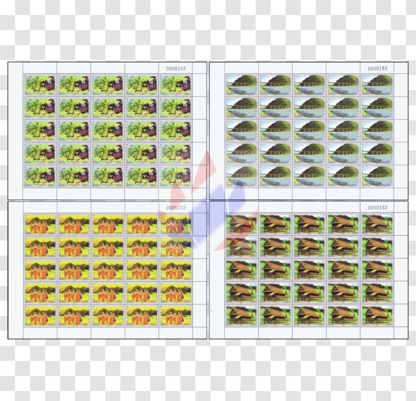 Arkusik Label Plastic Postage Stamps Material - Luang Pa Barng Transparent PNG