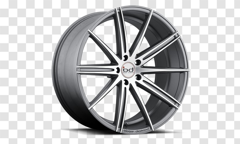 Car Custom Wheel Rim Tire - Frontwheel Drive Transparent PNG