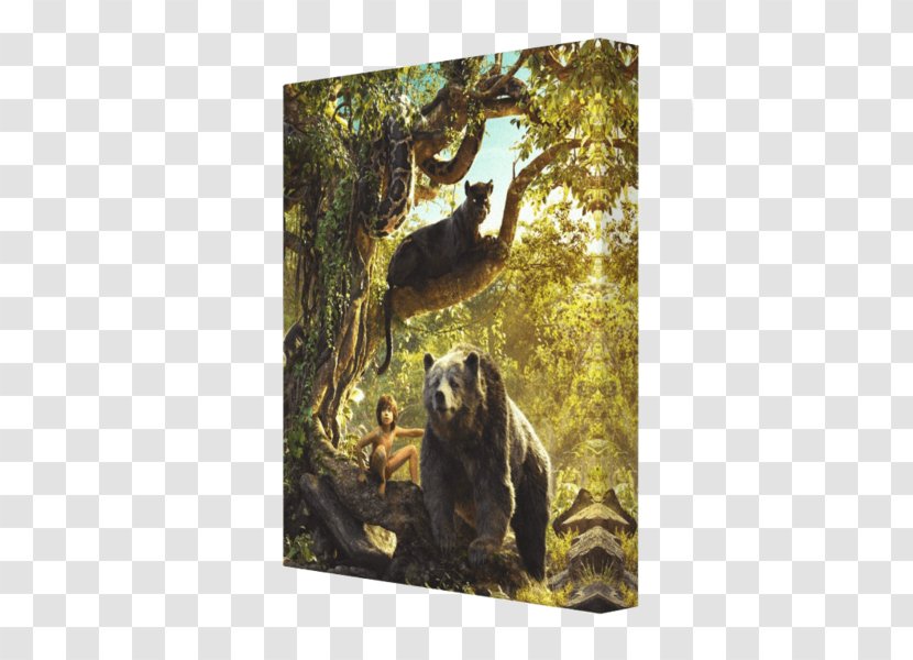 The Jungle Book Mowgli Film Baloo Wallpaper - Colonel Hathi - Ink Landscape Material Transparent PNG