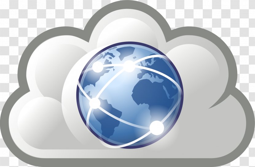Internet Cloud Computing Clip Art - Brand - Blue Cliparts Transparent PNG