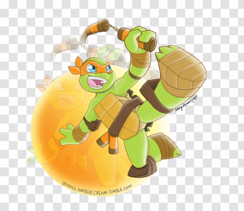 Turtle Splinter Karai Michaelangelo Donatello - Stuffed Toy - Orange Bubbles Transparent PNG