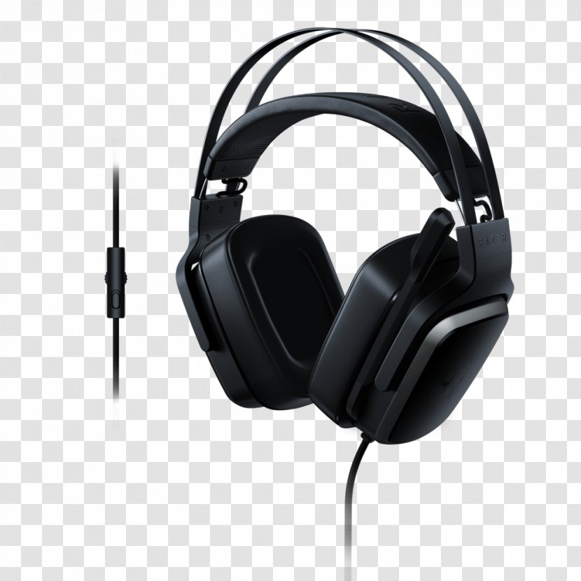 Razer Tiamat 2.2 Headphones 7.1 Surround Sound Subwoofer Virtual Transparent PNG