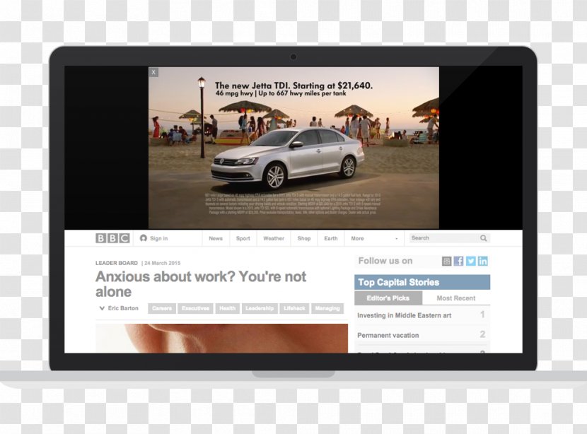 Car Display Advertising Video Multimedia - Motor Vehicle Transparent PNG