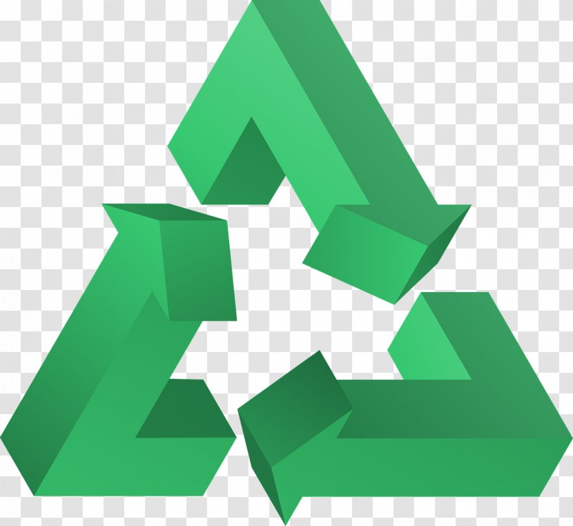 Penrose Triangle Recycling Waste Reuse Scrap - Paper Transparent PNG