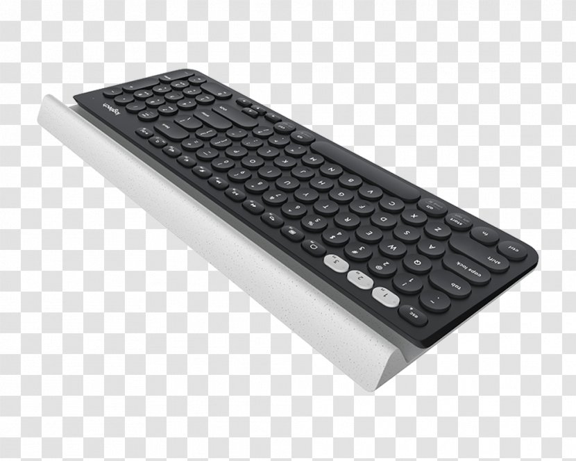Computer Keyboard Mouse Logitech K780 Multi-Device Wireless - Hardware - Multi Devices Transparent PNG