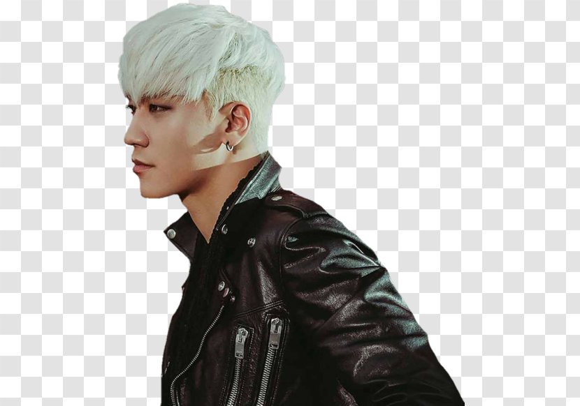 G-Dragon BIGBANG K-pop MADE Korean - Leather Jacket - Made Transparent PNG