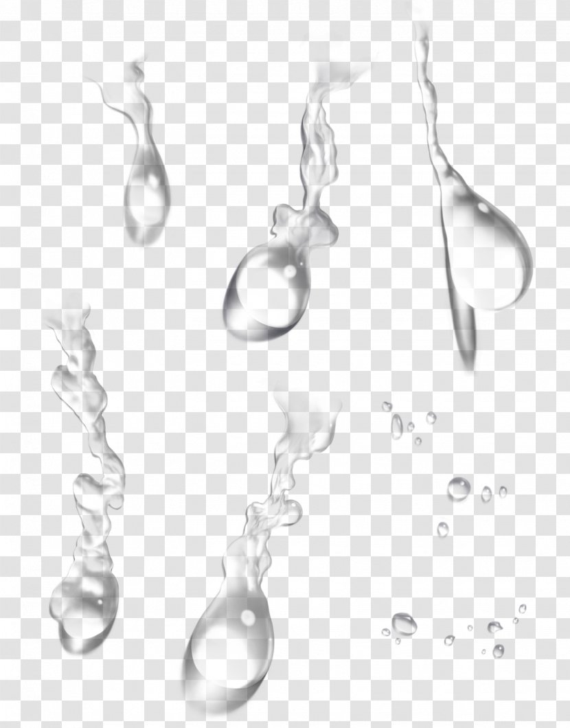 Drop Water - Watercolor Transparent PNG