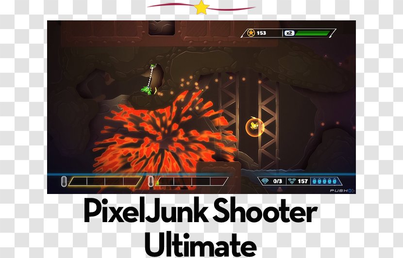 PixelJunk Shooter PlayStation 2 Persona 4 Golden Vita - Playstation Official Magazine Uk - Lava Splash Transparent PNG