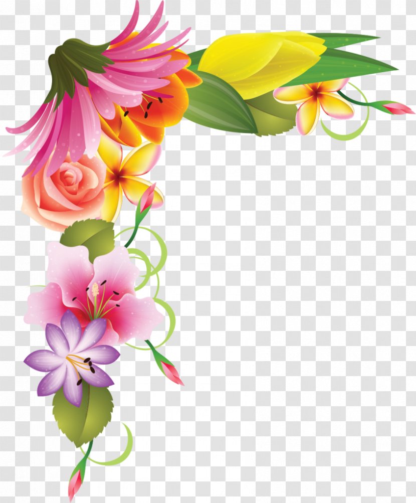Floral Design Flower Clip Art - Petal - Corner Transparent PNG