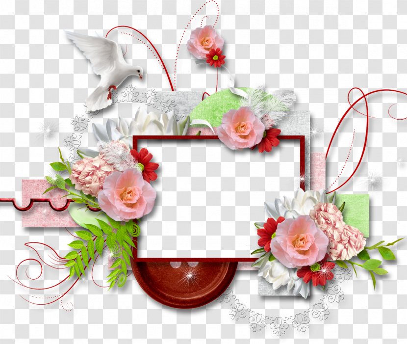 Animation - Rose Family - Floral Frame Transparent PNG