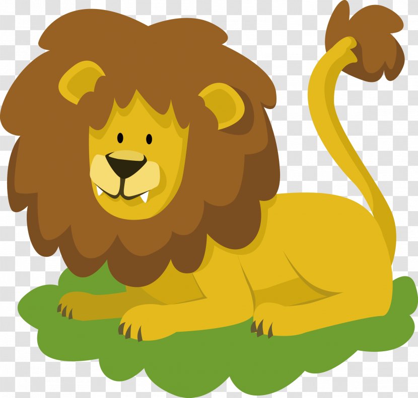 Lion Easy English Learning The Divine Romance Animal Puzzle Game For Kids Puzzles - Generalization - Cartoon Vector Transparent PNG