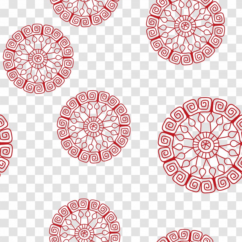 Zhonghua Clip Art - Area - Chinese Wind Pattern Transparent PNG
