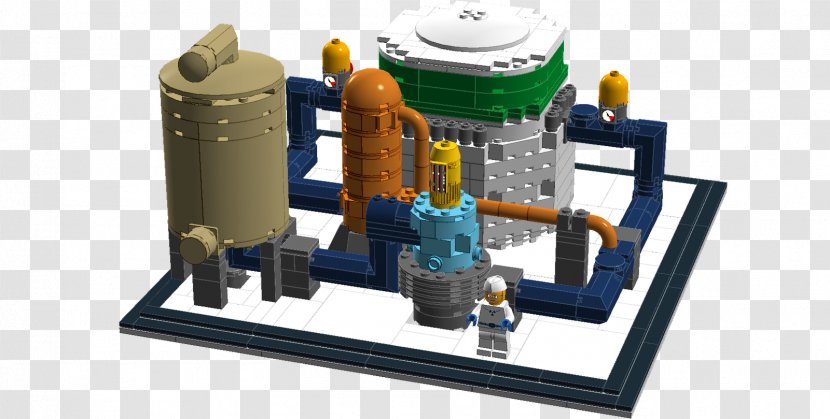 Toy Nuclear Power Plant Reactor LEGO Transparent PNG