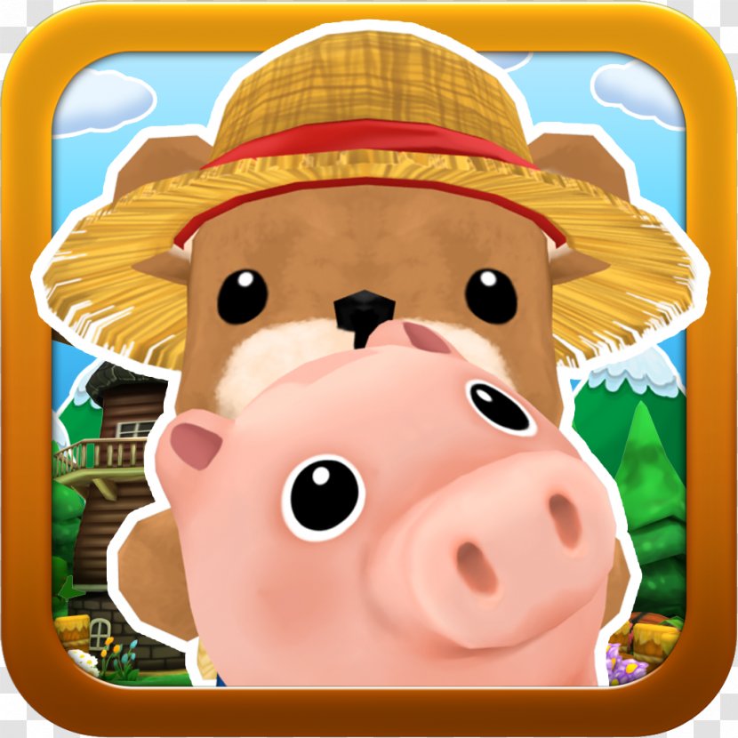Pig Cartoon Character Snout - Fictional - Farm Animals Transparent PNG