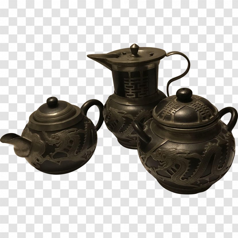 Yixing Jug Pottery Antique Teapot - Tea Set Transparent PNG