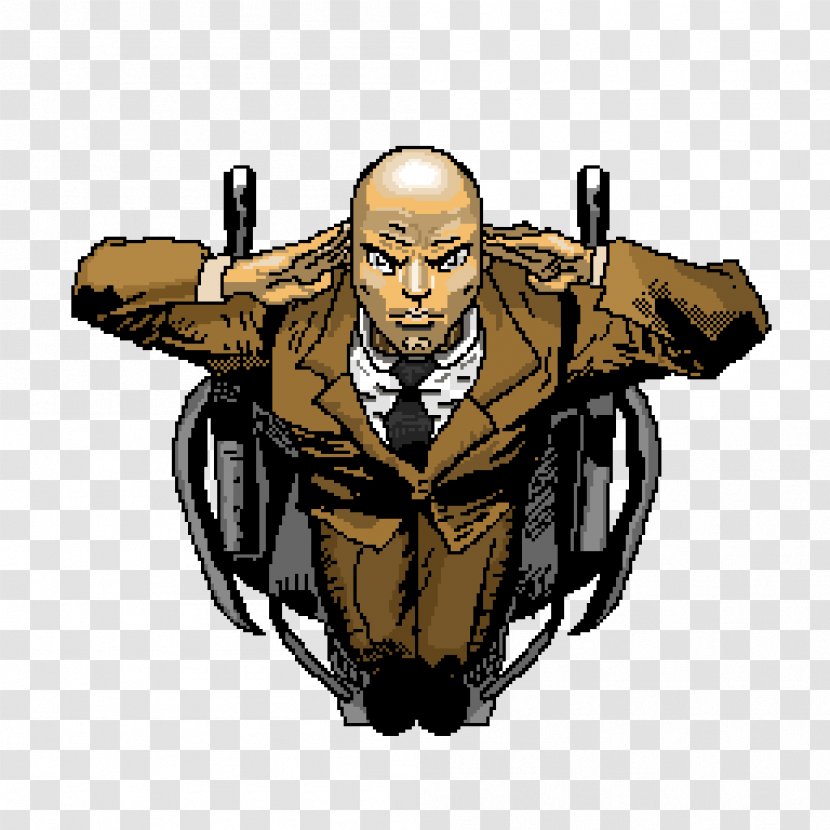 Cartoon Legendary Creature Font - Fictional Character - Charles Xavier Transparent PNG