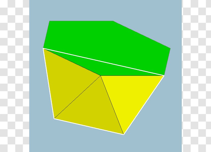 Hexagonal Antiprism Square Polyhedron - Triangle Transparent PNG