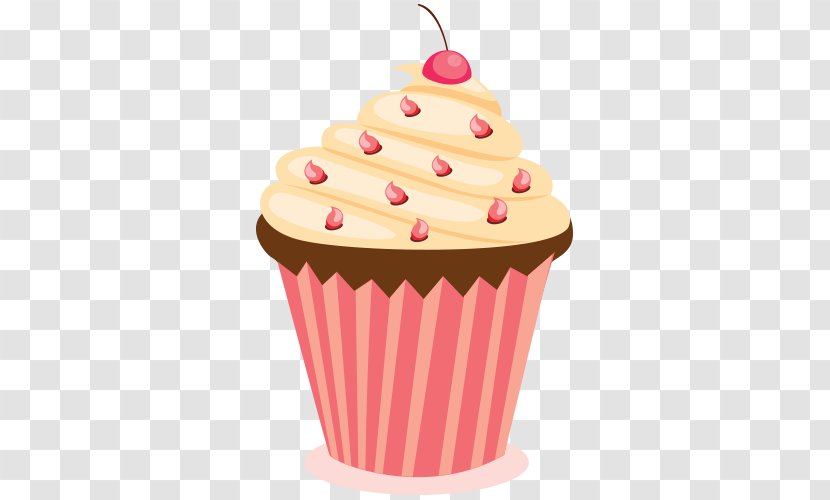 Holiday Cupcakes Muffin Illustration - Cream - Fruit Butter Image Transparent PNG