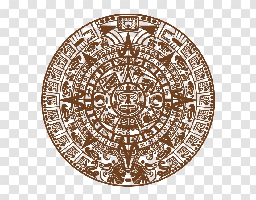 Maya Civilization Mayan Calendar - Aztec Transparent PNG