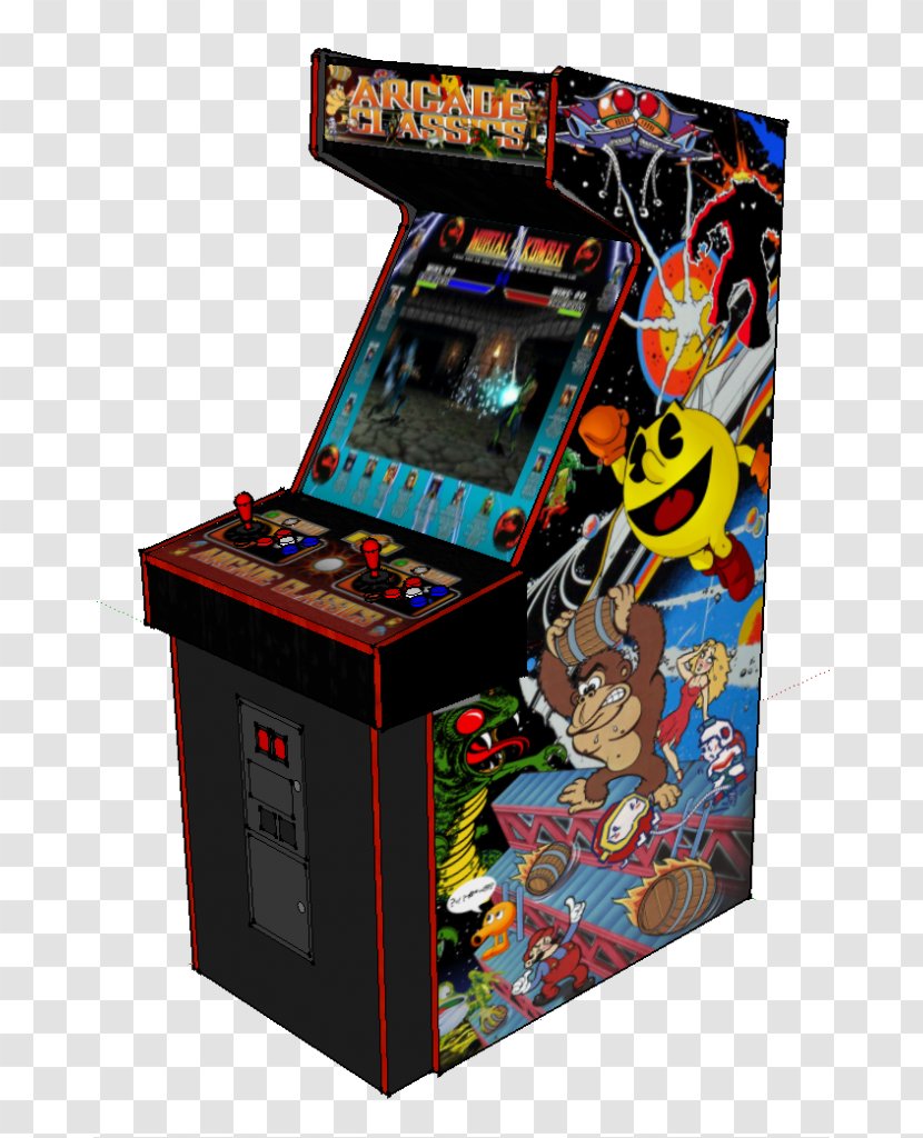 Arcade Cabinet Night Driver Frogger Game Video - Atari - Pac Man Transparent PNG