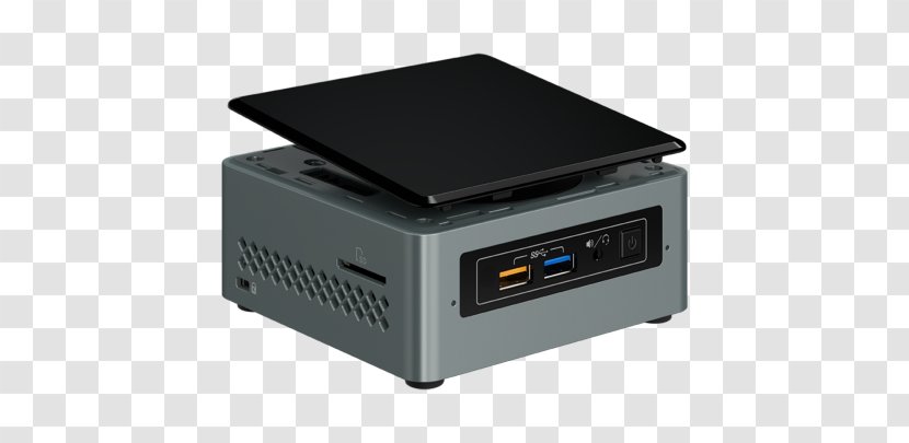 Intel BOXNUC7I3BNH NUC Next Unit Of Computing Celeron Barebone Computers - Machine Transparent PNG