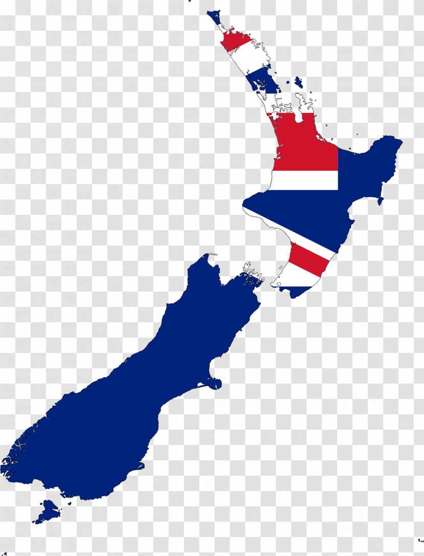 Flag Of New Zealand Map - Kyle Lockwood - Country Transparent PNG