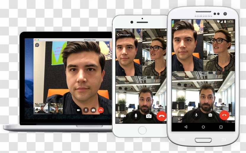 Workplace By Facebook Online Chat Microsoft Teams Videotelephony - Media Transparent PNG
