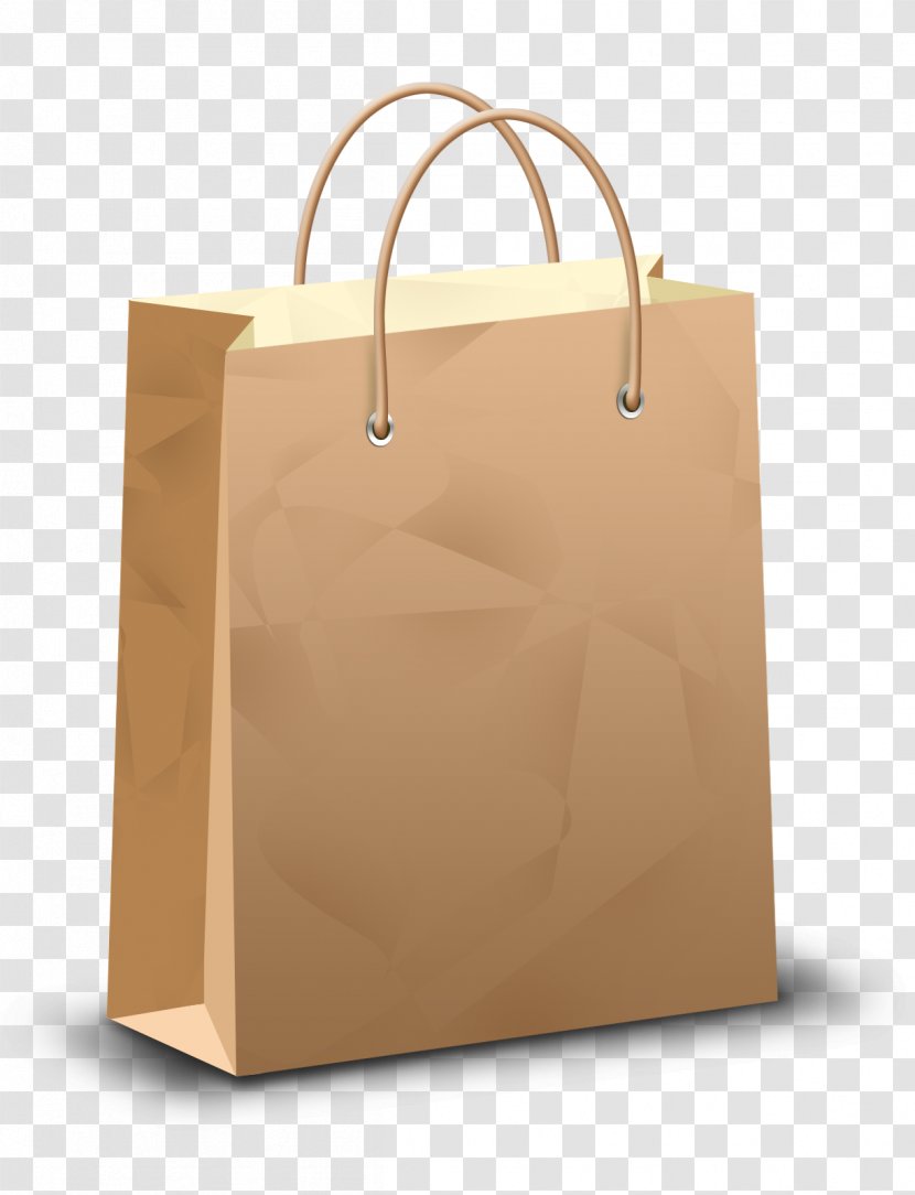 Paper Shopping Bags & Trolleys - Packaging And Labeling Transparent PNG
